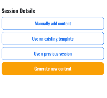 Live Programming Interface